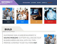 Tablet Screenshot of nationalwebdev.com